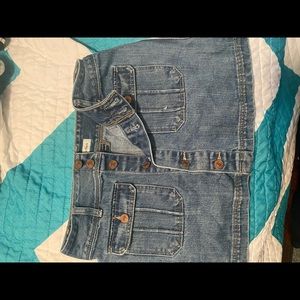 Abercrombie and Fitch denim skirt